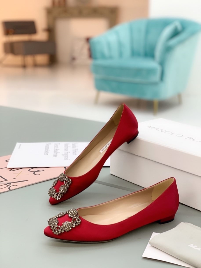 Manolo Blahnik flat shoes